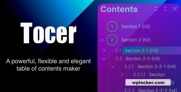 1733501703 tocer table of contents maker wordpress plugin formerly fixed toc