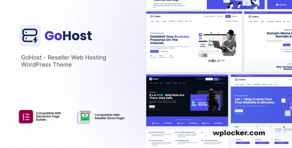 GoHost v5.2 — Реселлерский веб-хостинг WordPress тема