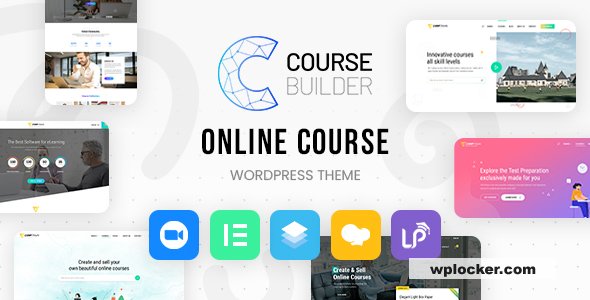 Course Builder v3.6.8 — Онлайн-курс WordPress тема