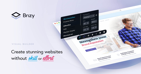 Brizy Pro v2.7.7 — WordPress Builder Plugin
