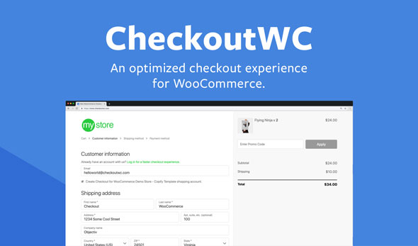 CheckoutWC v10.3.0 — Оптимизированная страница оформления заказа для WooCommerce
