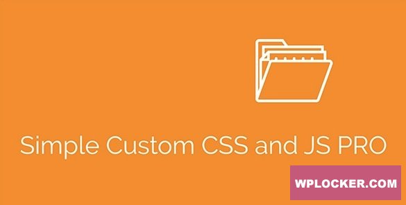 Simple Custom CSS and JS PRO v4.41 nulled