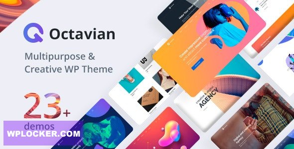 Octavian v1.25 — креативная многоцелевая тема WordPress