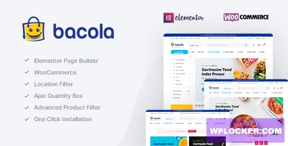 Bacola v1.5.5 — Grocery Store and Food eCommerce Theme