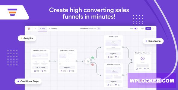 WPFunnels Pro v2.5.13 — нуллированный