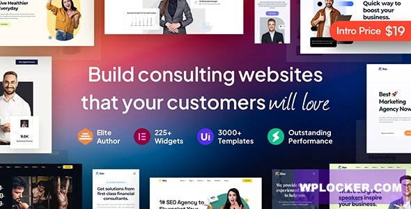 Rise v4.2.3 — Business & Consulting WordPress Theme