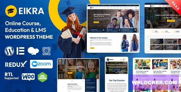 Eikra Education v4.4.20 — Образовательная тема WordPress