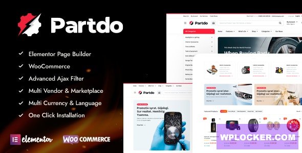 Partdo v1.4.1 — Auto Parts and Tools Shop WooCommerce Theme