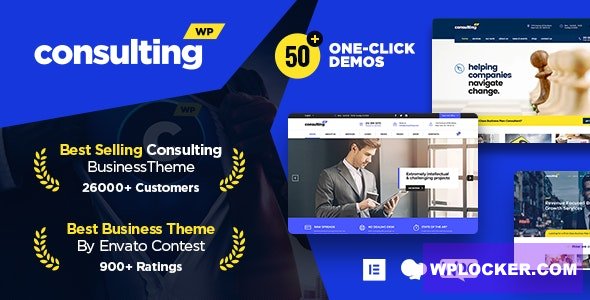 Consulting v6.7.4 — Business, Finance WordPress Theme