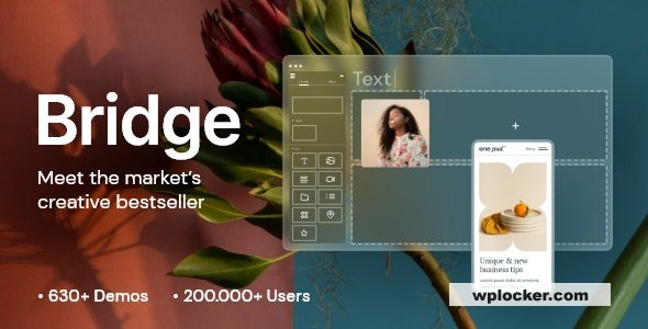 Bridge v30.8.8.5 — Креативная многоцелевая тема WordPress nulled