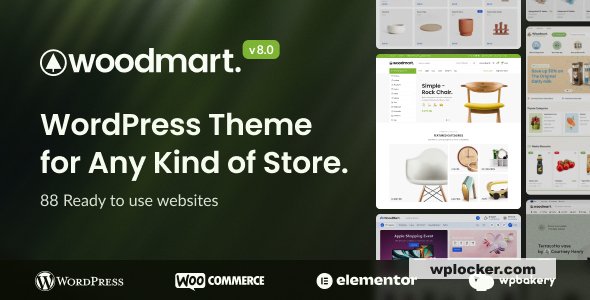 WoodMart v8.3.0 — Responsive WooCommerce WordPress Theme nulled