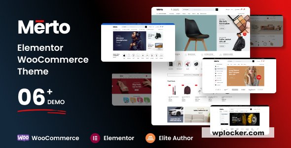 Merto v1.2.9 — Многофункциональная тема WooCommerce для WordPress.