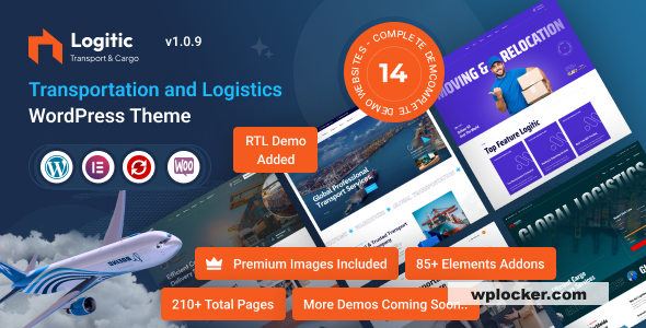 Logitic v1.1.6 — Транспортная и логистическая тема WordPress