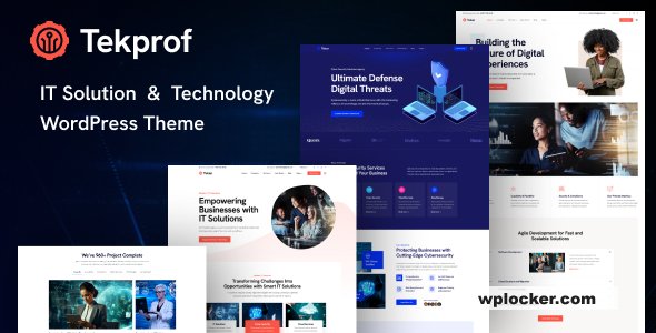 Tekprof v1.0.2 — IT Solution & Technology Elementor WordPress Theme