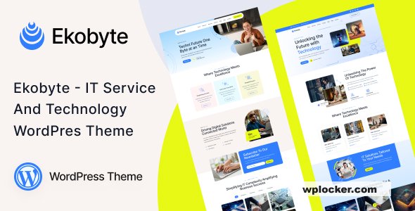 Ekobyte v1.0.0 — IT Service & Technology WordPress Theme