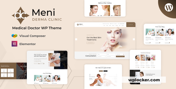 Meni v3.7 — Medical Doctor WordPress Theme