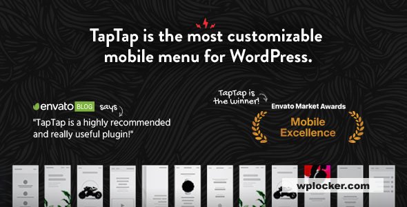 TapTap v6.0 — Супер настраиваемое мобильное меню для WordPress