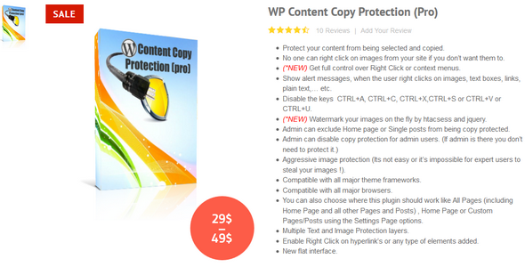 WP Content Copy Protection Pro v16.9