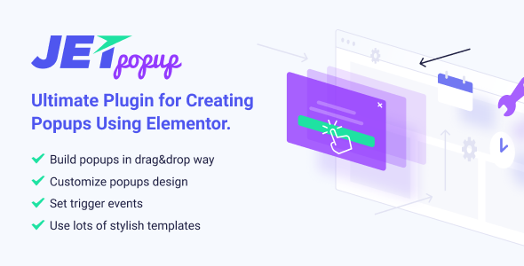 JetPopup v2.0.19 — Плагин всплывающих окон для Elementor