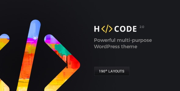 H-Code v3.6 — Responsive & Multipurpose WordPress Theme nulled