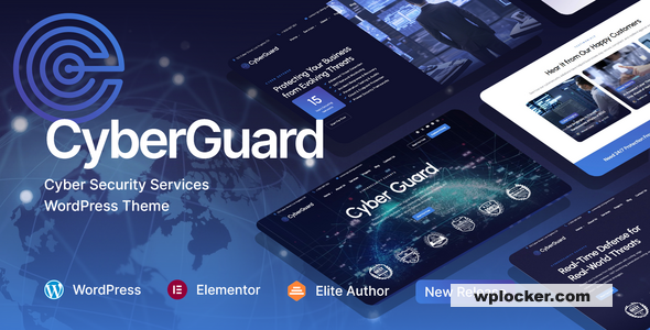 CyberGuard v1.0.0 — Тема WordPress для кибербезопасности