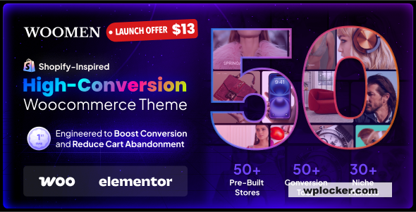 WOMEN v1.0.3 — Универсальная тема WooCommerce