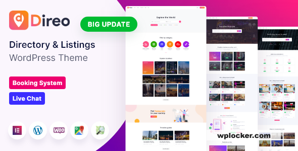 Direo v3.0.1 — Тема WordPress для справочников и объявлений